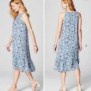 J.Jill Wearever Flounce Hem Dress